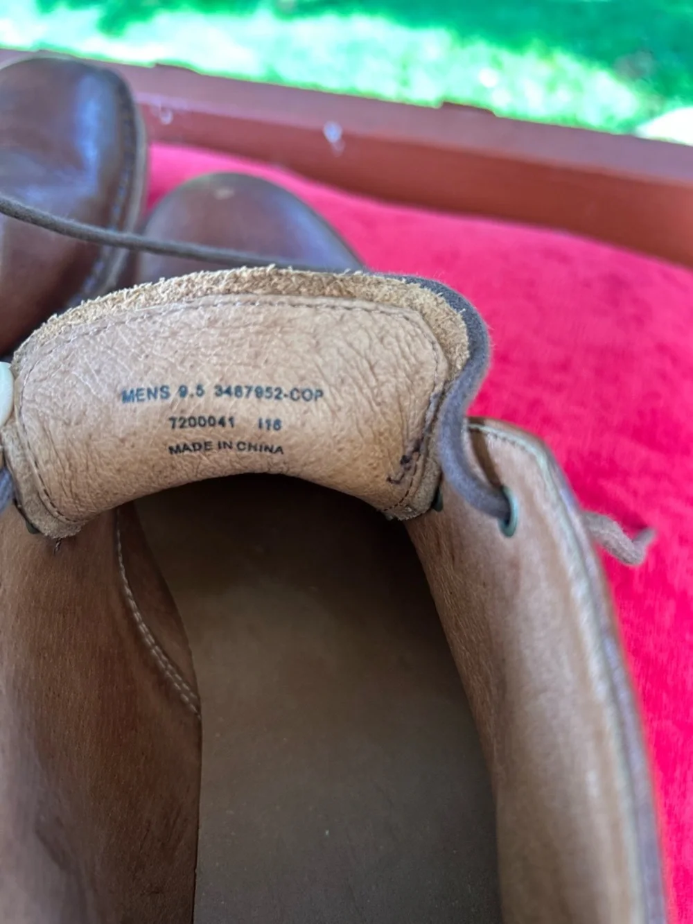 Frye Tan Leather Chukka Boots